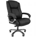 Кресло руководителя Chairman 410, PL, ткань черная SX, механизм качания, до 180кг, 7025870