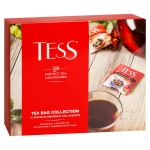 Подарочный набор чая Tess "Tea bag collection", 12 видов, 60 пакетиков, картонная коробка, 1175-12-4