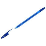 Ручка шариковая СТАММ "555" синяя, 0,7мм, тонированный корпус, РШ-30398