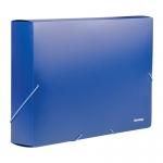 Папка-короб на резинке Berlingo А4, 50мм, 700мкм, синяя, AB5002
