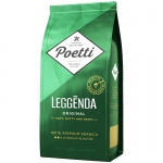 Кофе молотый Poetti "Leggenda Original", вакуумный пакет, 250г, 18008