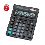 Калькулятор настольный Citizen SDC-664S, 16 разрядов, двойное питание, 153*199*31мм, черный, SDC-664S