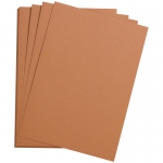 Цветная бумага 500*650мм, Clairefontaine "Etival color", 24л., 160г/м2, лососевый, легкое зерно, 30%хлопка, 70%целлюлоза, 93787C