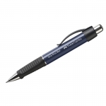 Ручка шариковая автоматическая Faber-Castell "Grip Plus Ball" синяя, 0,7мм, грип, корпус темно-синий, 140732