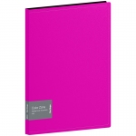 Папка с 40 вкладышами Berlingo "Color Zone", 21мм, 1000мкм, розовая, AVp_40113