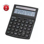 Калькулятор настольный Citizen ECC-310, 12 разрядов, питание от солнечной батареи, 107*173*34мм, черный, ECC310