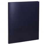 Папка с пружинным cкоросшивателем OfficeSpace А4, 14мм, 450мкм, пластик, черная, FS1_316