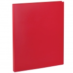 Папка с пружинным cкоросшивателем OfficeSpace А4, 14мм, 450мкм, пластик, красная, FS3_318