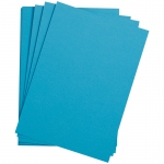 Цветная бумага 500*650мм, Clairefontaine "Etival color", 24л., 160г/м2, бирюзовый, легкое зерно, 30%хлопка, 70%целлюлоза, 93779C