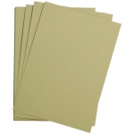 Цветная бумага 500*650мм, Clairefontaine "Etival color", 24л., 160г/м2, миндально-зеленый, легкое зерно, 30%хлопка, 70%целлюлоза, 93784C
