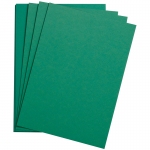 Цветная бумага 500*650мм, Clairefontaine "Etival color", 24л., 160г/м2, темно-зеленый, легкое зерно, 30%хлопка, 70%целлюлоза, 93778C