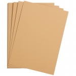 Цветная бумага 500*650мм, Clairefontaine "Etival color", 24л., 160г/м2, кэмел, легкое зерно, 30%хлопка, 70%целлюлоза, 93766C