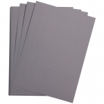 Цветная бумага 500*650мм, Clairefontaine "Etival color", 24л., 160г/м2, темно-серый, легкое зерно, 30%хлопка, 70%целлюлоза, 93768C