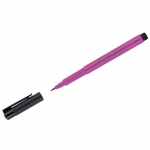 Ручка капиллярная Faber-Castell "Pitt Artist Pen Brush" цвет 125 пурпурно-розовая средняя, пишущий узел "кисть", 167425