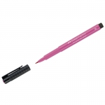Ручка капиллярная Faber-Castell "Pitt Artist Pen Brush" цвет 129 розовый, пишущий узел "кисть", 167429