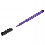 Ручка капиллярная Faber-Castell "Pitt Artist Pen Brush" цвет 136 пурпурно-фиолетовая, пишущий узел "кисть", 167436