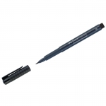 Ручка капиллярная Faber-Castell "Pitt Artist Pen Brush" цвет 157 темный индиго, пишущий узел "кисть", 167457