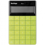 Калькулятор настольный Berlingo "PowerTX", 12 разр., двойное питание, 165*105*13мм, зеленый, CIG_100