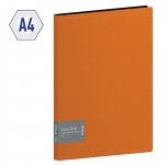 Папка с 40 вкладышами Berlingo "Color Zone", 21мм, 1000мкм, оранжевая, AVp_40116