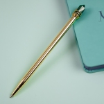 Ручка шариковая автоматическая MESHU "Gloss crystal" синяя, 1,0мм, MS_93980