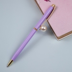 Ручка шариковая автоматическая MESHU "Lilac jewel" синяя, 1,0мм, MS_94062