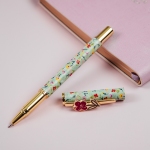 Ручка шариковая MESHU "Bloom" синяя, 1,0мм, MS_94208