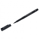 Ручка капиллярная Faber-Castell "Pitt Artist Pen Brush" цвет 199 черная, пишущий узел "кисть", 167499