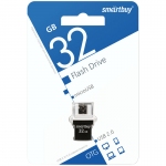 Память Smart Buy "OTG POKO"  32Gb USB2.0/microUSB, Flash Drive черный, SB32GBPO-K
