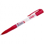 Ручка гелевая автоматическая Crown "Auto Jell" красная, 0,7мм, AJ-3000N