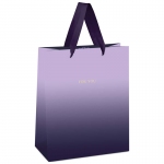 Пакет подарочный 11*14*6,5см MESHU "Duotone. Purple gradient", отд. фольгой, матовая ламинация, MS_45684