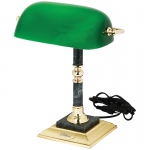 Лампа настольная Delucci, зеленый мрамор, MBm_00005