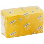 Салфетки бумажные OfficeClean Professional, 1 слойн., 24*24см, желтые, 400шт., 290888