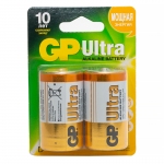 Батарейка GP Ultra D (LR20) 13A алкалиновая, BC2, GP 13AU-CR2