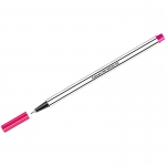 Ручка капиллярная Luxor "Fine Writer 045" розовая, 0,8мм, 7130