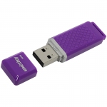 Память Smart Buy "Quartz"  16GB, USB 2.0 Flash Drive, фиолетовый, SB16GBQZ-V