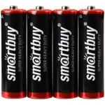 Батарейка SmartBuy AA (R6) солевая, SB4, SBBZ-2A04S