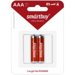 Батарейка SmartBuy AAA (LR03) алкалиновая, BC2, SBBA-3A02B