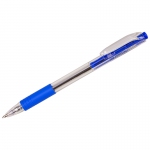 Ручка шариковая автоматическая Luxor "Sprint" синяя, 1,0мм, грип, 1242/50 BOX