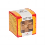 Игра-головоломка деревянная DELFBRICK, DLS-02, "Занимательный куб", 12 элементов, 52514919142