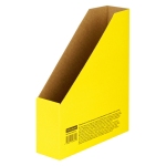 Накопитель-лоток архивный из микрогофрокартона OfficeSpace, 75мм, желтый, до 700л., 225419