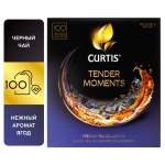 Чай Curtis "Tender Moments", черный со вкусом черники, ежевики и мяты, 100 пакетиков по 1.5г, 102121