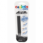 Набор стержней для гелевой стираемой ручки Carioca "Oops", черный, 3шт., 111мм, 0,7мм, блистер, 43041/01