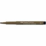 Ручка капиллярная Faber-Castell "Pitt Artist Pen Calligraphy" цвет 178 нуга, С=2,5мм, пишущий узел каллиграфический, 167978