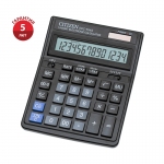 Калькулятор настольный Citizen SDC-554S, 14 разрядов, двойное питание, 153*199*31мм, черный, SDC-554S