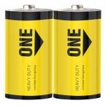 Батарейка SmartBuy ONE D (R20) солевая, SB2, SOBZ-D02S-Eco