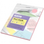 Бумага цветная OfficeSpace "Pale Color", А4, 80г/м², 100л., (розовый)