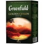 Чай Greenfield "Golden Ceylon", черный листовой, 100г, 0351-14-1