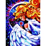 Картина по номерам на картоне ТРИ СОВЫ "Ангел", 30*40, с акриловыми красками и кистями, КК_44045