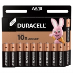 Батарейка Duracell Basic AA (LR6) алкалиновая, 18BL, 5000394107519