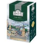 Чай Ahmad Tea "Earl Grey", черный, с бергамотом, листовой, 200г, 1290-012